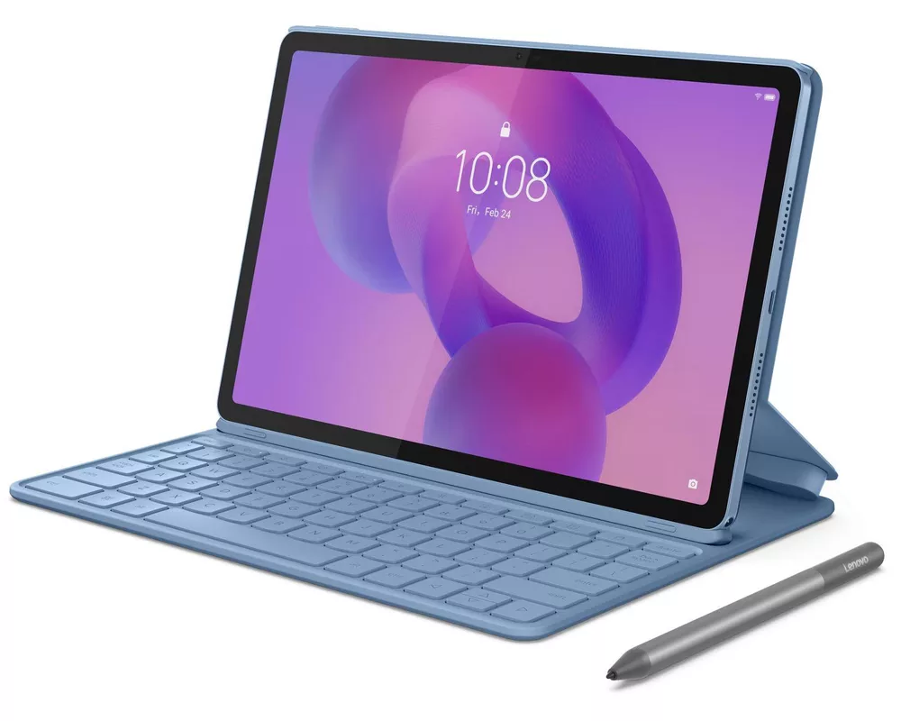 Таблет Lenovo Idea Tab, WiFi, 11", 8GB, 128GB + Keyboard & Pen 8