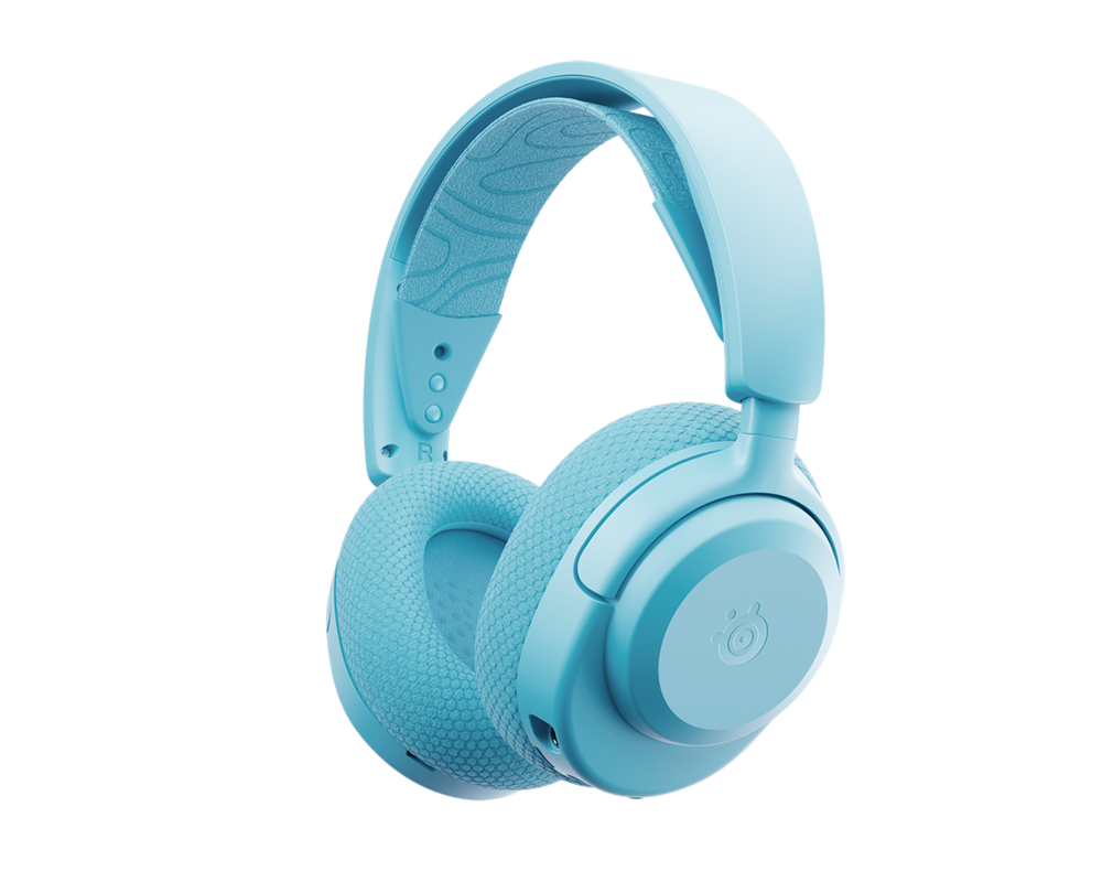 Слушалки Геймърски слушалки SteelSeries Arctis Nova 3P Wireless - Aqua 3