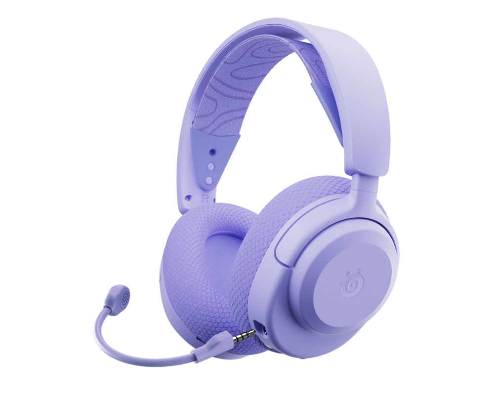 Слушалки Геймърски слушалки SteelSeries Arctis Nova 3P Wireless - Lavander 2