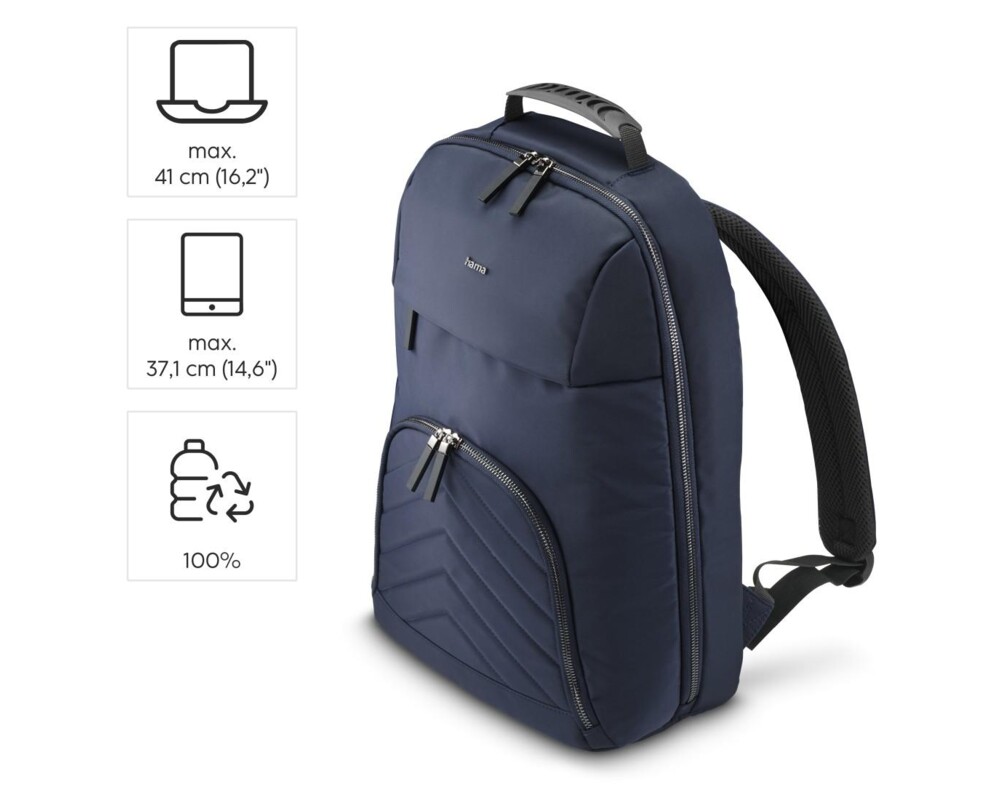 Чанта HAMA Раница за лаптоп "Premium Lightweight", до 41 см (16,2"), тъмносиня 14