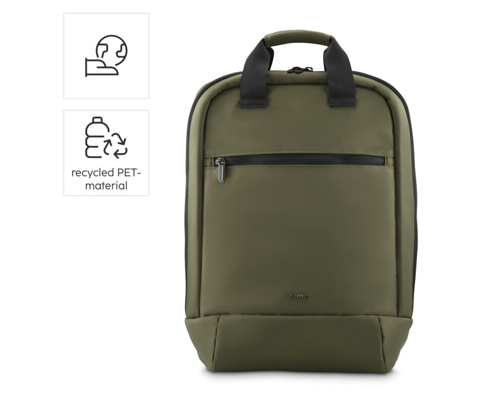Чанта HAMA Раница за лаптоп "Ultra Lightweight", до 41 см (16,2"), зелена 6