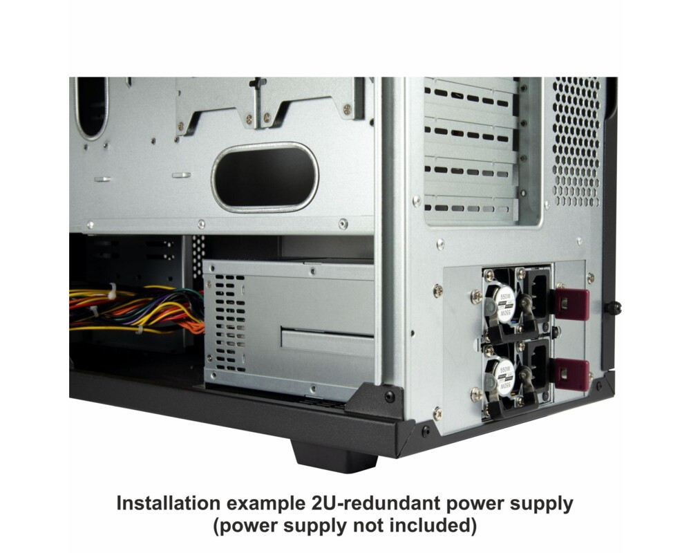 Кутия за сървър Inter Tech T-9 E-ATX Mid-Tower 12
