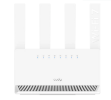  Cudy BE3600 Gigabit Dual Band Wi-Fi 7, 4x10/100/1000, 4x5dBi антени, бял 841753 ROUT-WR3600E на топ цена - PIC.bg