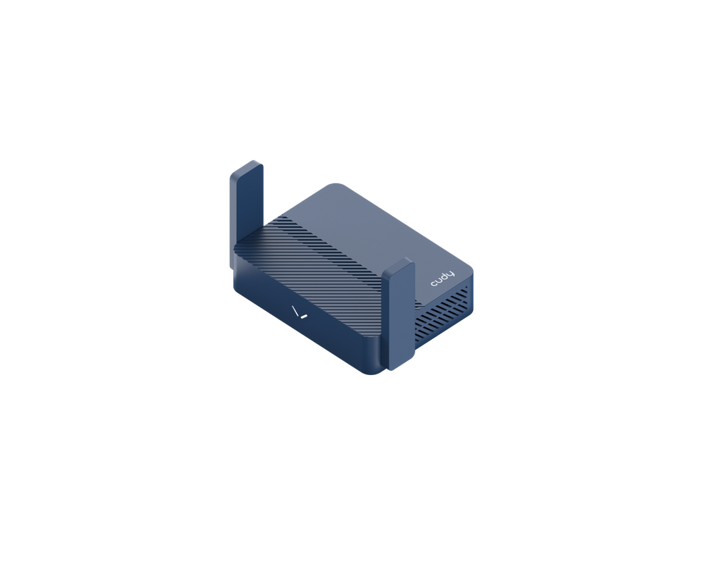 Рутер Cudy TR3000 VPN Travel router AX3000,2.5Ghz WAN,USB-C, 2 x антени,син 2