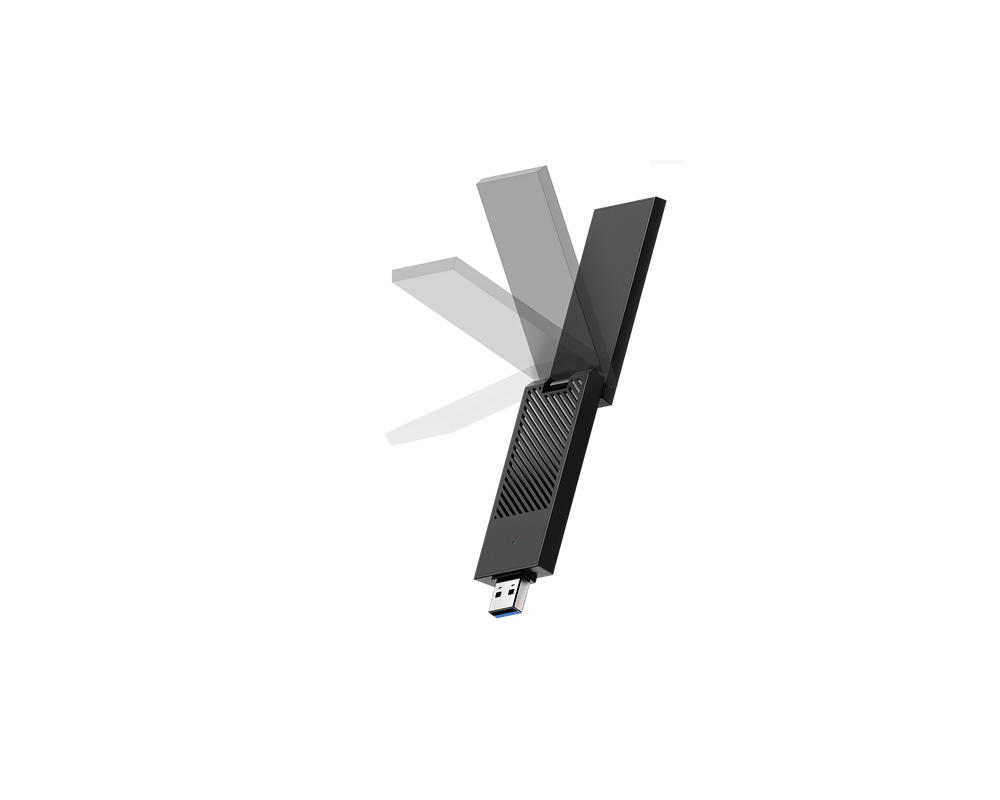 Мрежова карта Cudy WU5400, AX5400,Tri-band рутер WiFi6/6E,USB 3.0 3