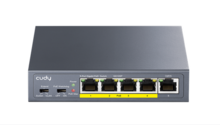 Суич Cudy GS105P , 5x портов POE метален корпус+Switch 36W, неуправляем 841831 CUDY-SWITCH-GS105P на топ цена - PIC.bg
