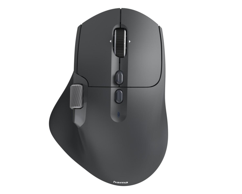 Мишка HAMA Мишка „WM-900“ мултифункционална, ергономична, Bluetooth, батерия, RGB, черна 9