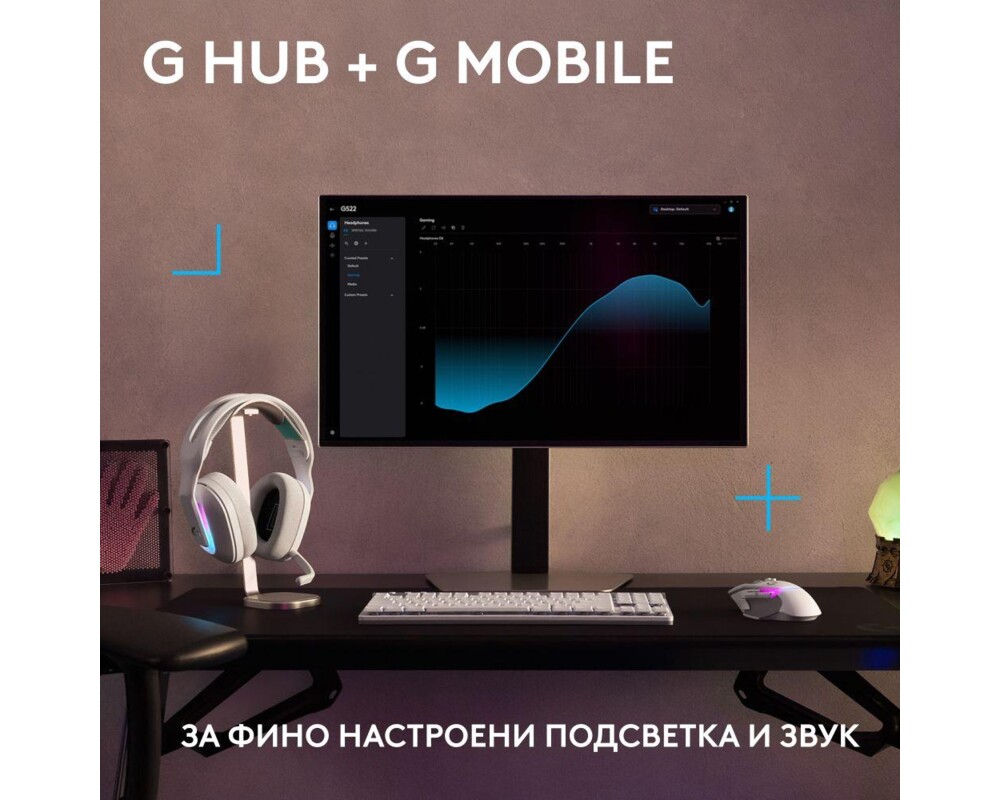 Слушалки Logitech G522 Gaming Headset 14