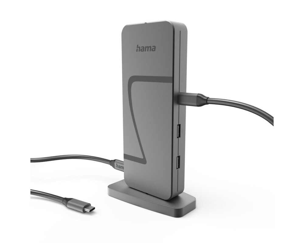 Докинг станция HAMA Докинг станция "Connect2Office Speed", USB4, USB-C, PD, 40 Gbit/s, 10 порта 4