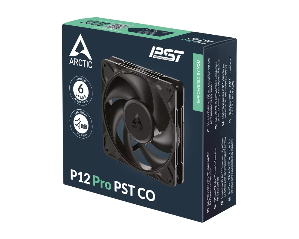 Вентилатор ARCTIC P12 Pro PST CO - 120mm PWM 6