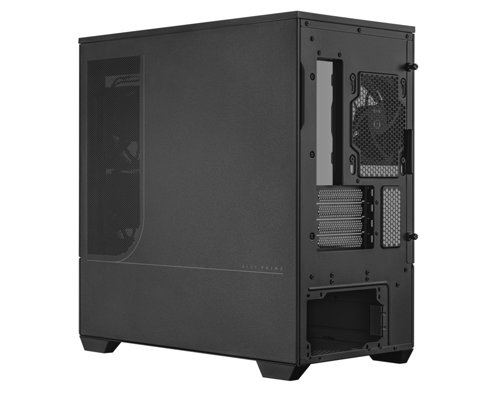 Кутия ASUS Prime AP202 ARGB mATX + 3 ARGB Вентилатора - Black 12