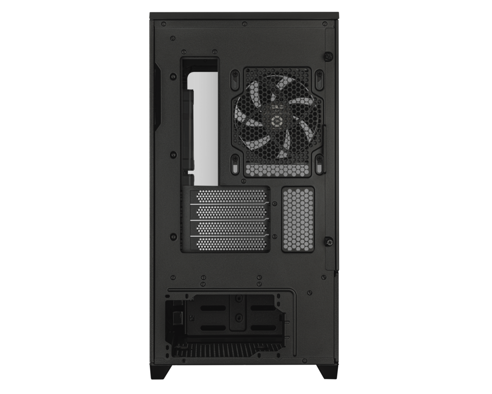Кутия ASUS Prime AP202 ARGB mATX + 3 ARGB Вентилатора - Black 13