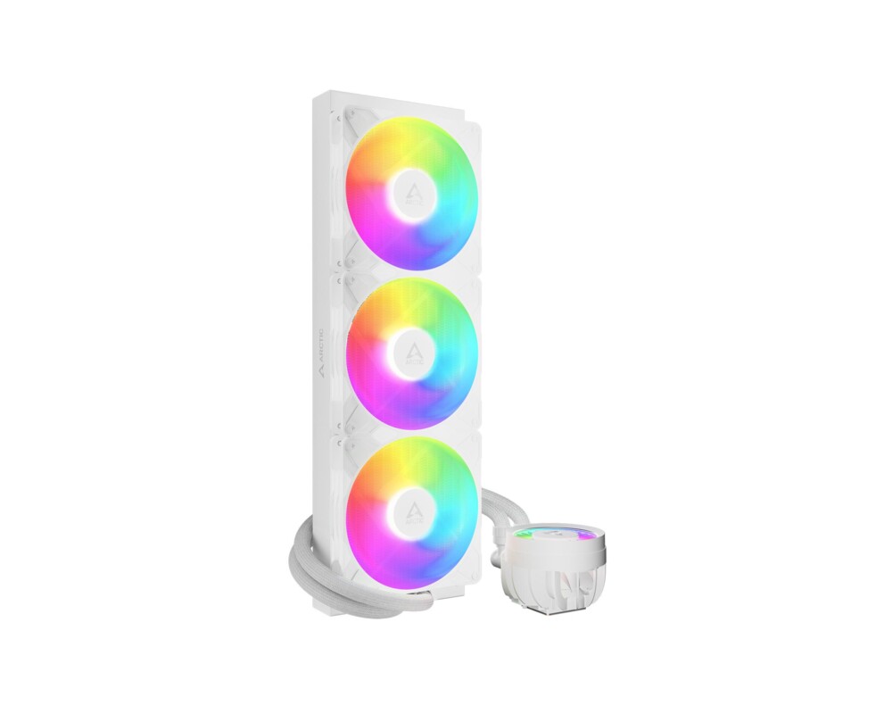 Охладител за процесор Arctic Liquid Freezer III Pro 420 A-RGB - White 2