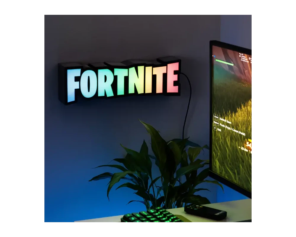 Аксесоар Статуетка Paladone: Fortnite - Logo Light (PP14512FO) 4