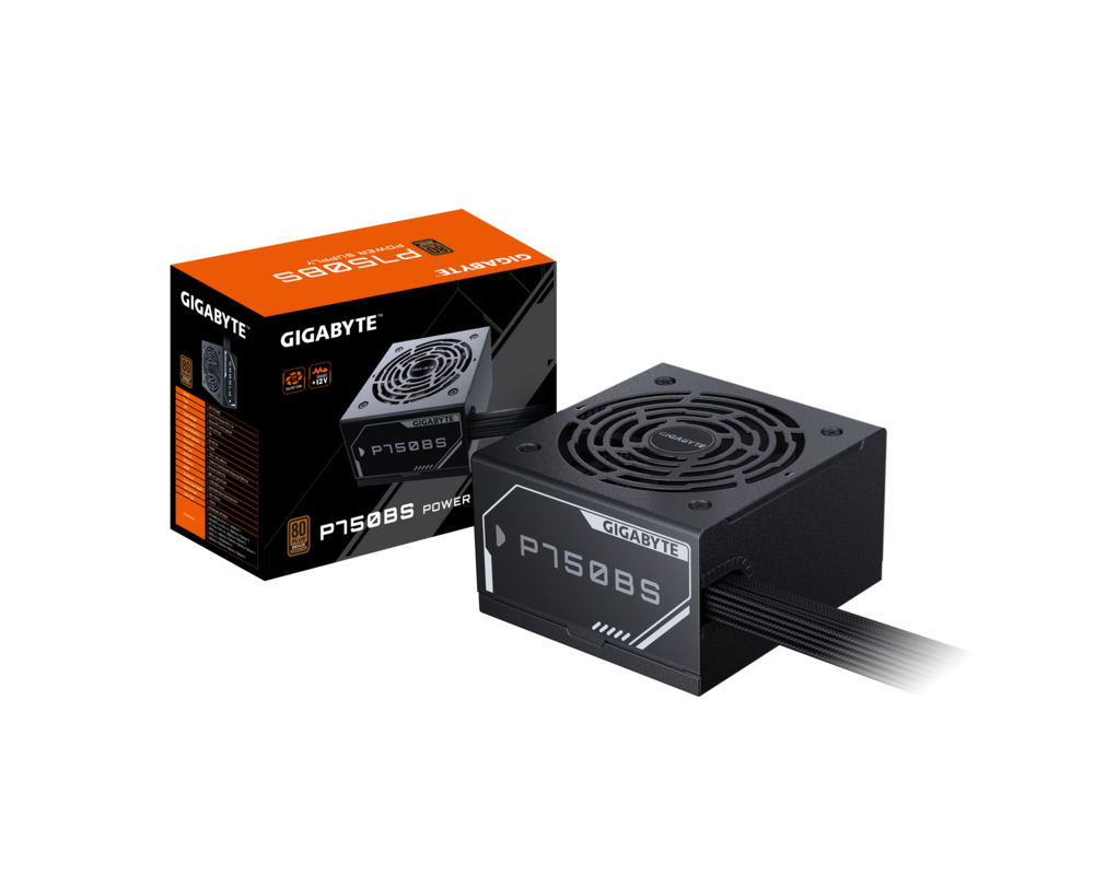 Захранване Gigabyte P750BS, 750W, 80+ Bronze 6