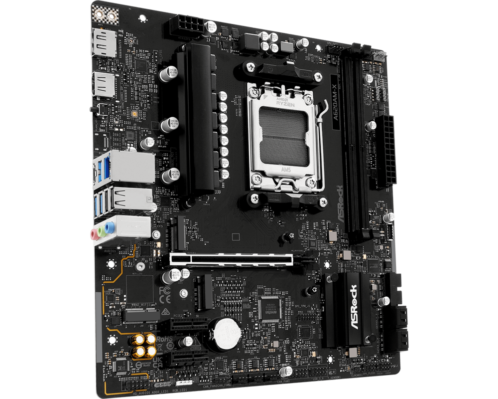 Дънна платка ASRock A620AM-X, AM5 2