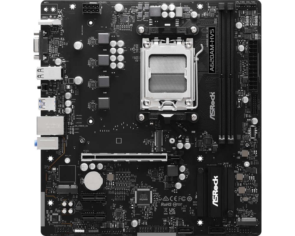 Дънна платка ASRock A620AM-X, AM5 10