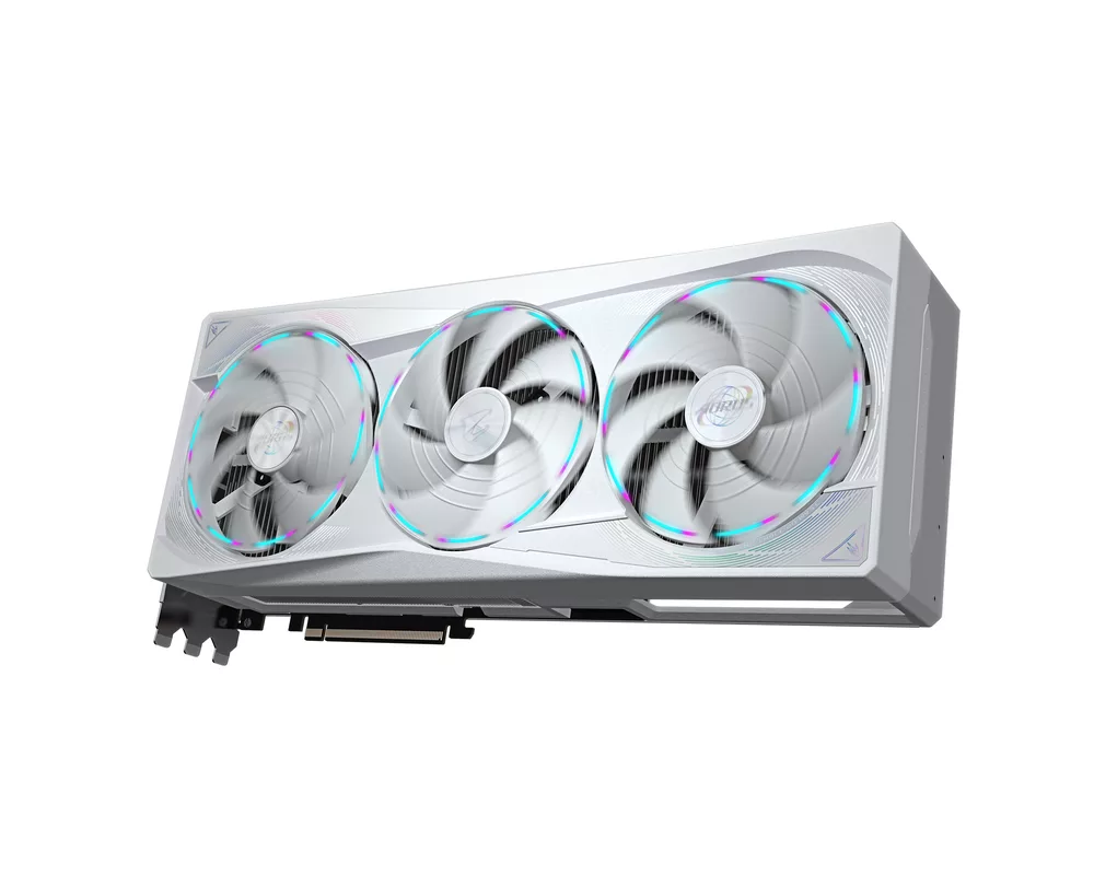 Видеокарта GIGABYTE AORUS RTX 5090 STEALTH ICE 32GB GDDR7 2