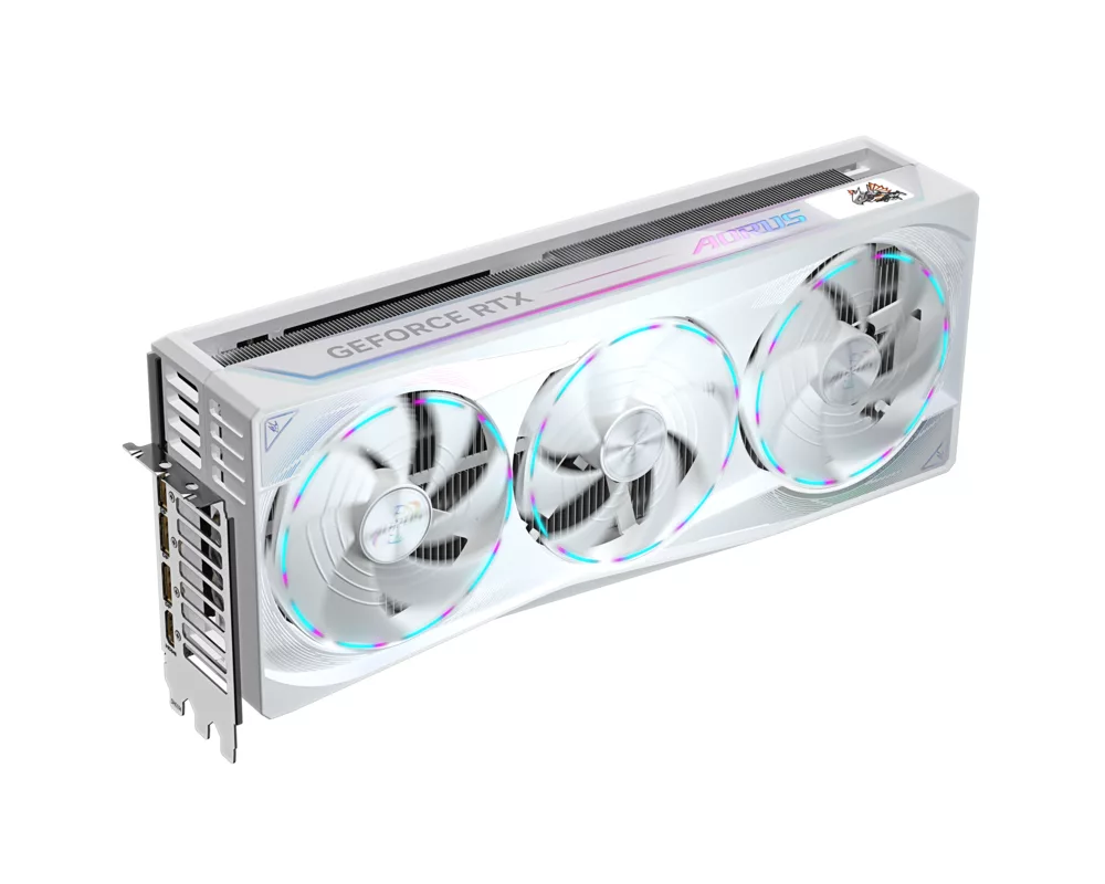 Видеокарта GIGABYTE AORUS RTX 5090 STEALTH ICE 32GB GDDR7 4