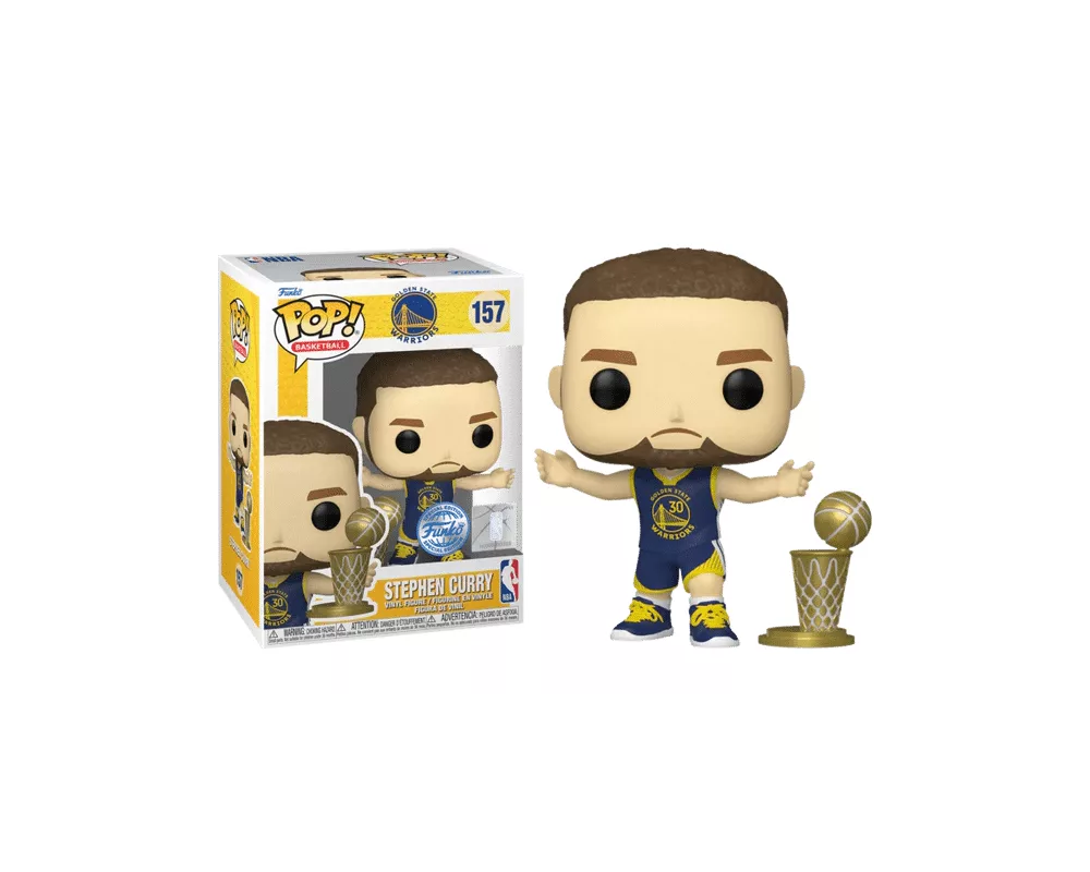 Фигурка Funko Pop! NBA: Golden State Warriors - Stephen Curry (Throwback) (Special Edition) #157 4