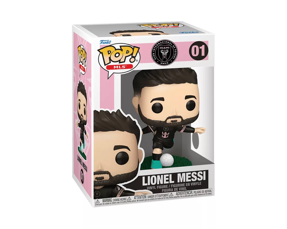 Фигурка Funko Pop! MLS: Inter Miami - Lionel Messi (Away) #01 2