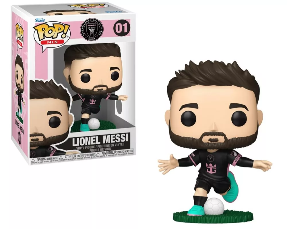 Фигурка Funko Pop! MLS: Inter Miami - Lionel Messi (Away) #01 3