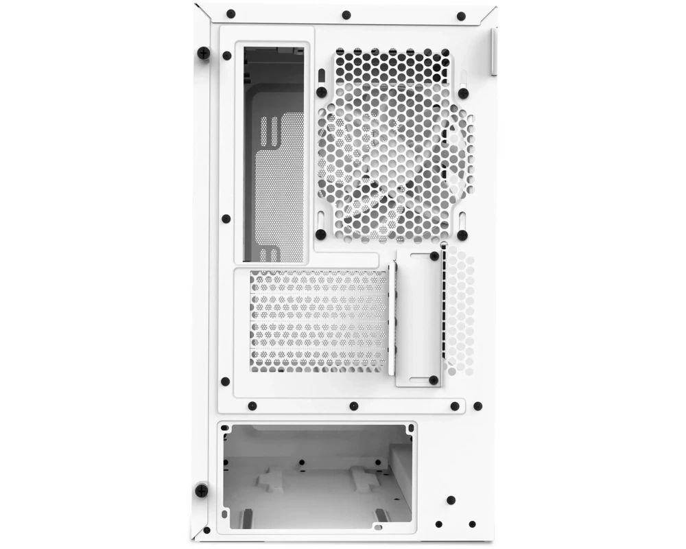 Кутия NZXT H3 Flow 2025 All White Micro-ATX Tower 10