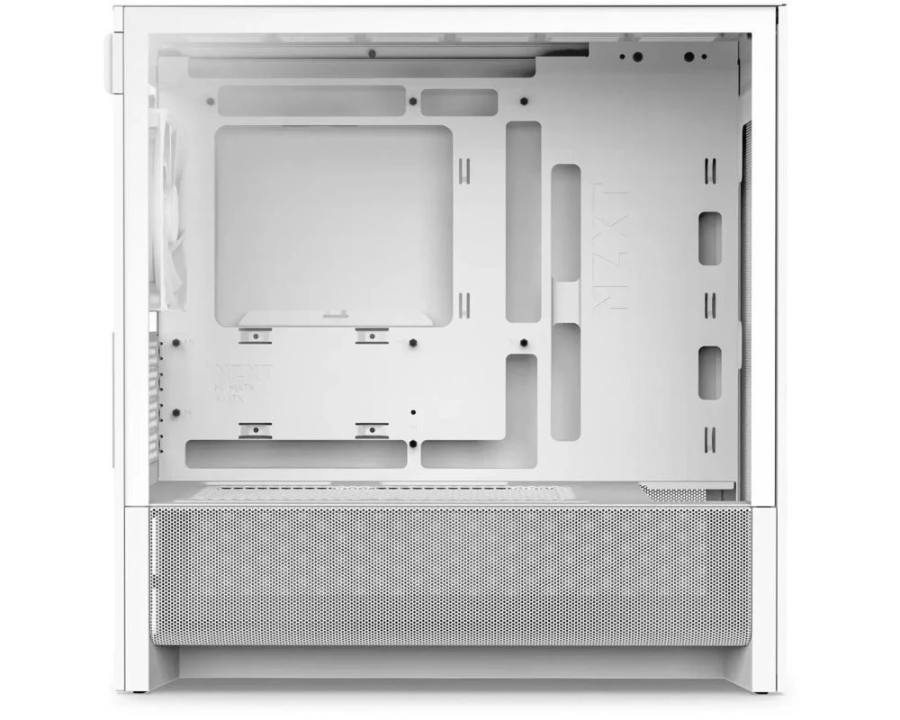 Кутия NZXT H3 Flow 2025 All White Micro-ATX Tower 6