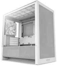  NZXT H3 Flow 2025 All White Micro-ATX Tower 845956 H31FW-01 на топ цена - PIC.bg