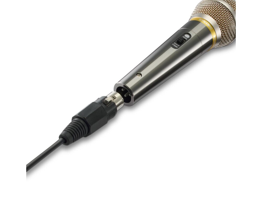 Микрофон HAMA Аудио микрофон “Vocal Pro”, жак 6.35 mm, 3 m, On / Off бутон 4