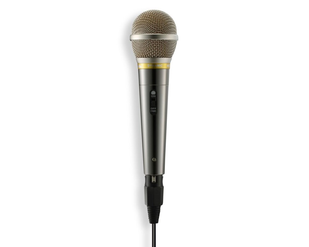 Микрофон HAMA Аудио микрофон “Vocal Pro”, жак 6.35 mm, 3 m, On / Off бутон 2