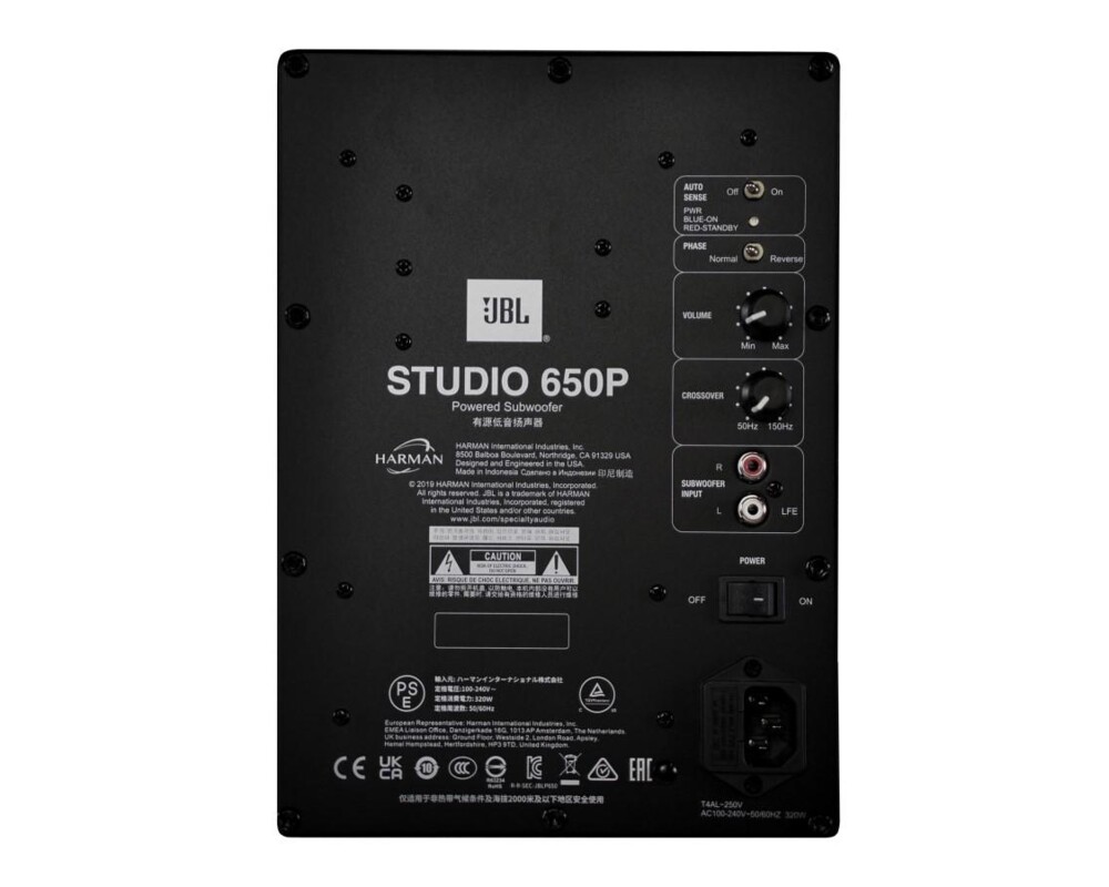 Тонколони Високоефективен субуфер - JBL Studio 650P Home Audio Loudspeaker System 5