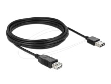  Кабел удължителен USB-A 2.0 мъжко reversible към USB-A 2.0 женско , 5m 846278 DELOCK-83373 на топ цена - PIC.bg