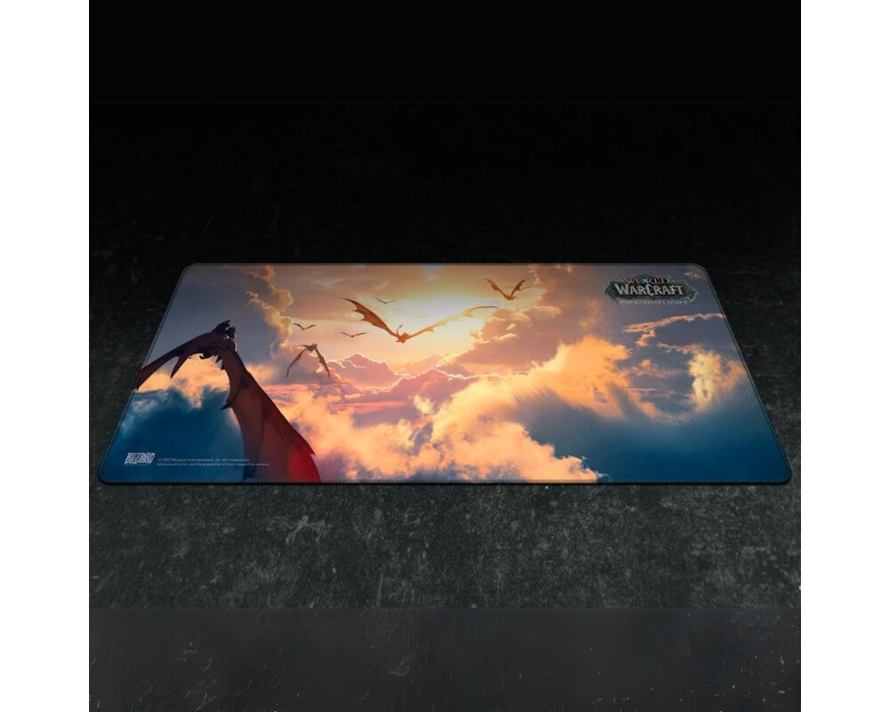 Пад за мишка Геймърски World Of WarCraft Dragonflight - Clouds, XL 3