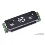 Част за охладител Охладител за SSD Alphacool HDX Apex Acetal M.2 2280 SSD Cooler 2