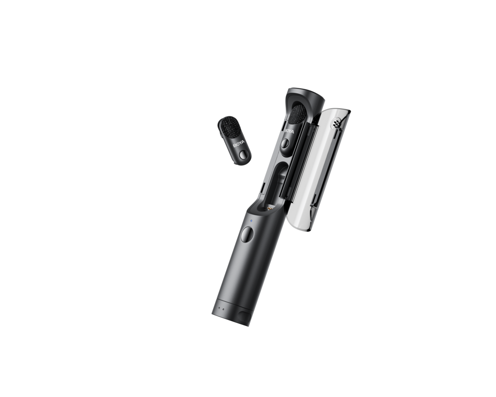 Микрофон Безжична система микрофони All-in-One BOYA MAGIC 02 - Lightning + USB-C 10