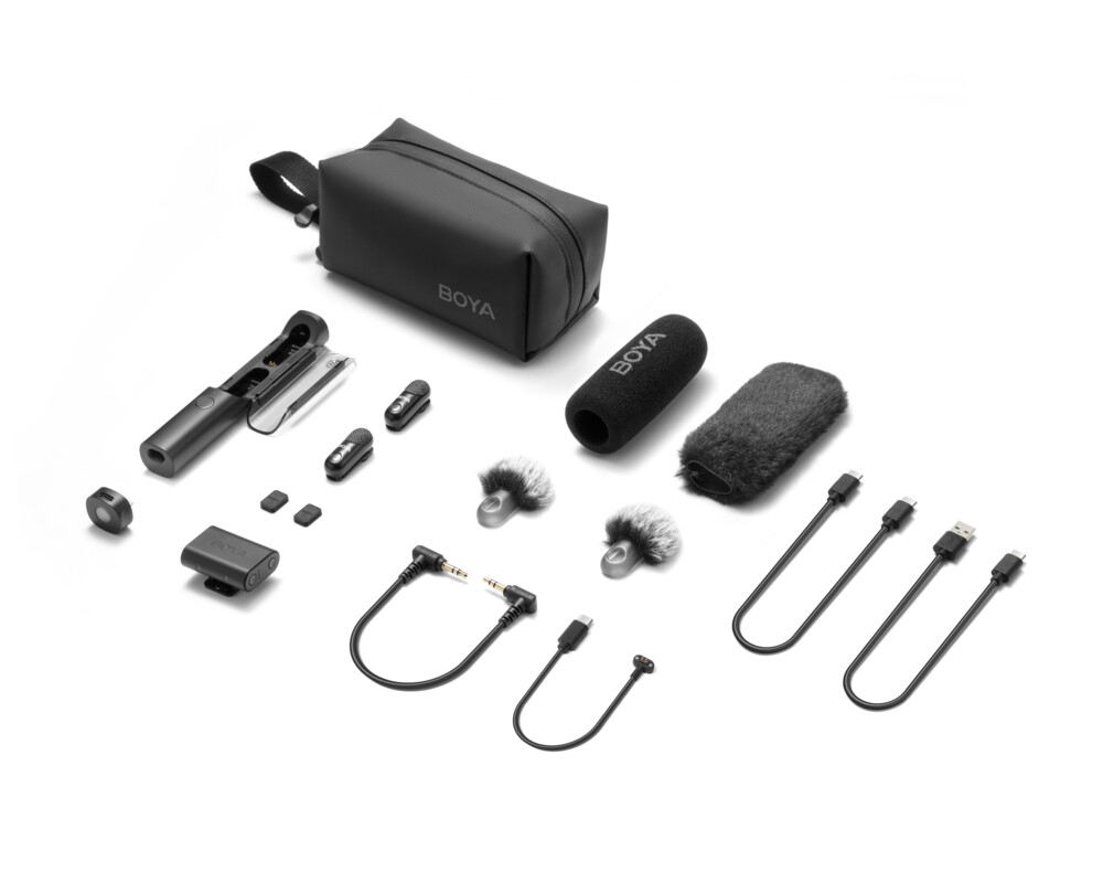 Микрофон Безжична система микрофони All-in-One BOYA MAGIC 03 - USB-C 21