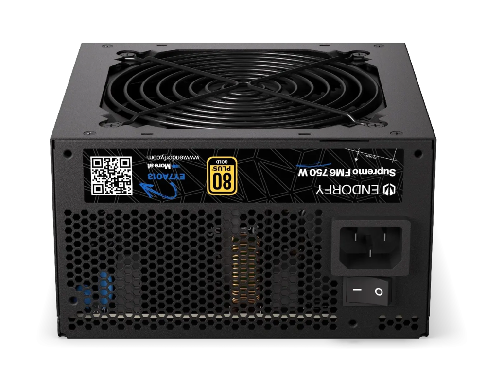 Захранване Endorfy Supremo FM6 750W 80+ Gold, PCIe 5.1 - Fully Modular 9
