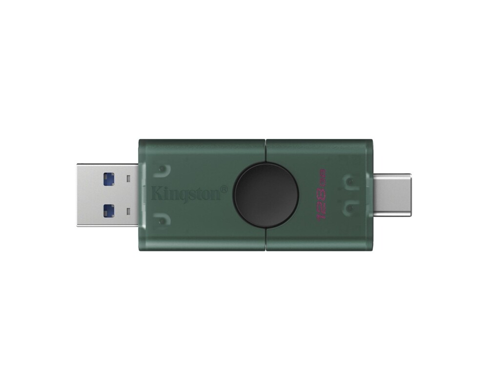 Флаш памет KINGSTON 128GB USB-A + USB-C 3.2 Gen 1 DataTraveler DuoG2 3