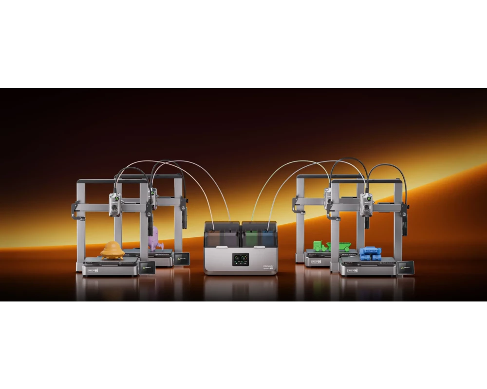 3D принтер Сушилня за филаменти за 3D принтер Creality Space Pi x4, за 4 ролки 5