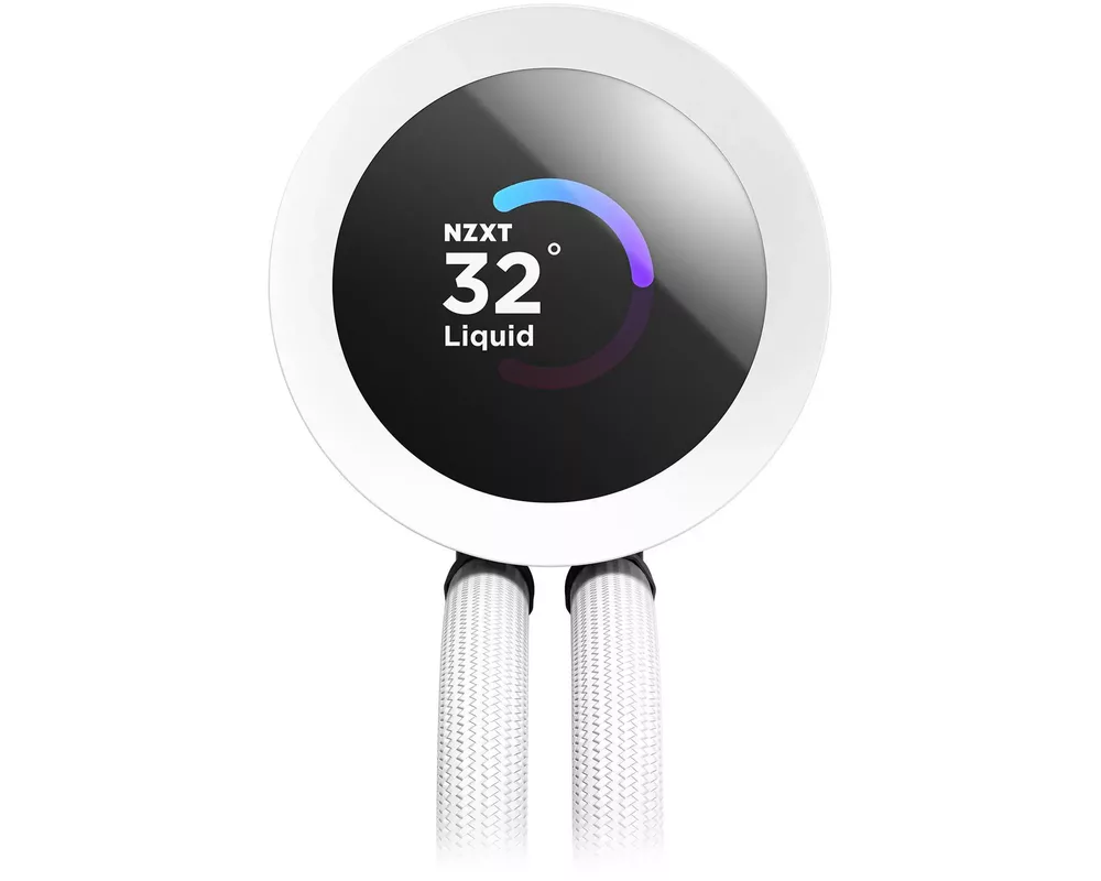 Охладител за процесор NZXT Kraken Plus 240 RGB LCD Display - White 5