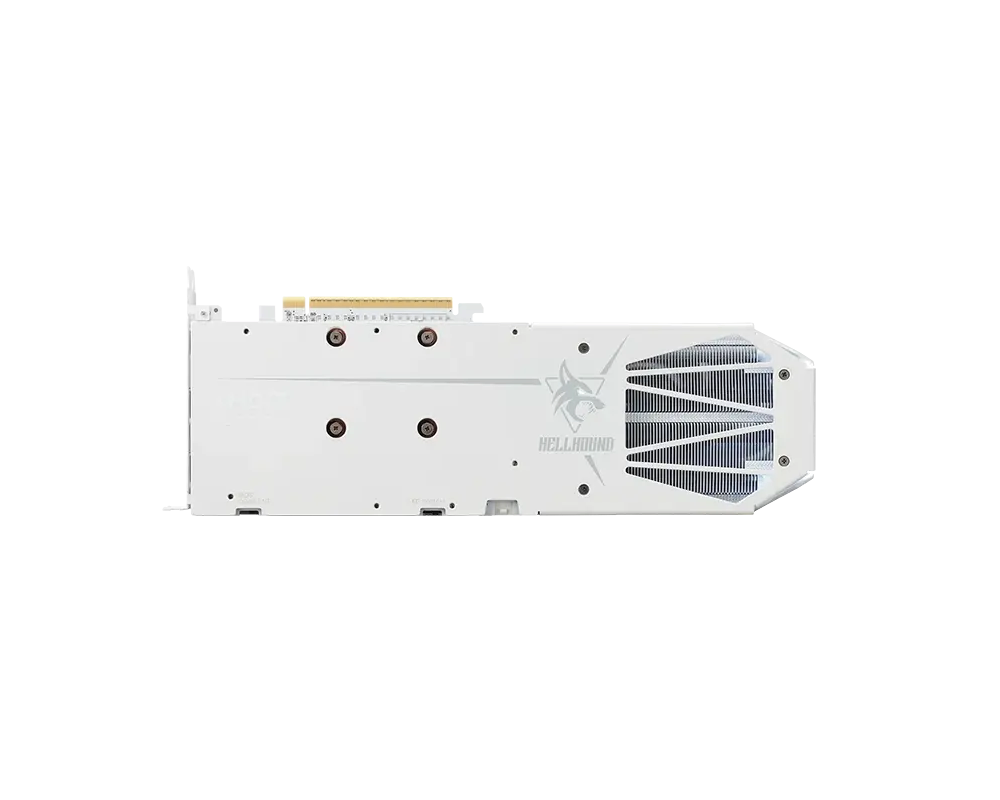 Видеокарта  Powercolor AMD Radeon Hellhound RX 9060 XT Spectral White 16GB GDDR6 4
