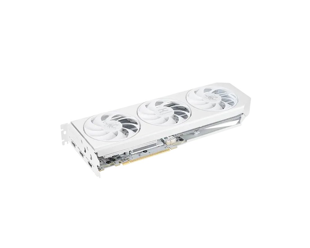 Видеокарта  Powercolor AMD Radeon Hellhound RX 9060 XT Spectral White 16GB GDDR6 3