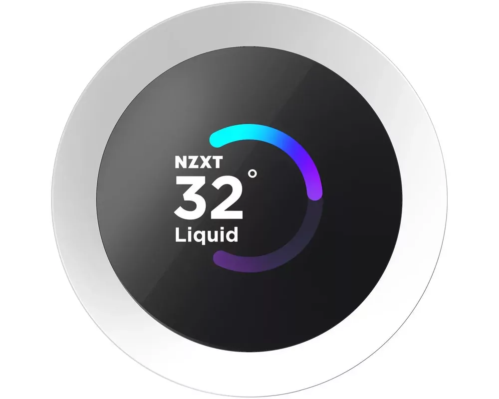 Охладител за процесор NZXT Kraken Plus 360 RGB LCD Display - White 5