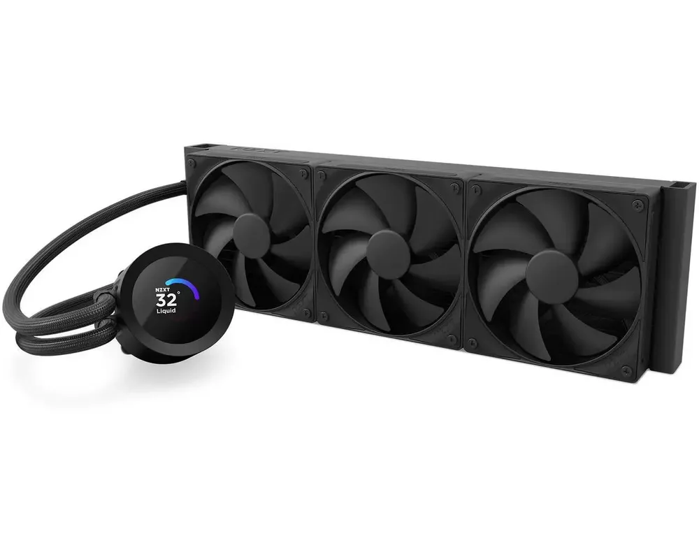 Охладител за процесор NZXT Kraken Plus 360 LCD Display - Black 2