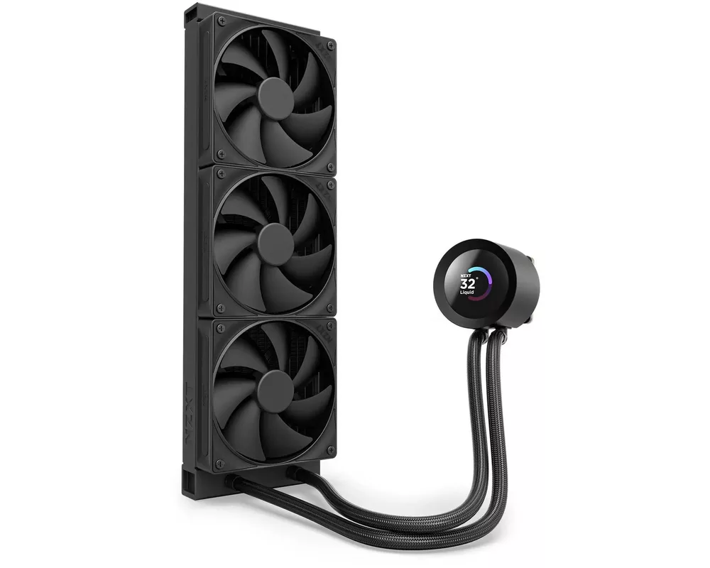 Охладител за процесор NZXT Kraken Plus 360 LCD Display - Black 3
