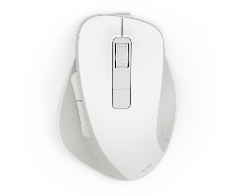 Мишка HAMA Безжична оптична мишка WM-500 Recharge, бяла, 6 бут.,800/1200/1600 dpi, безшумна 9