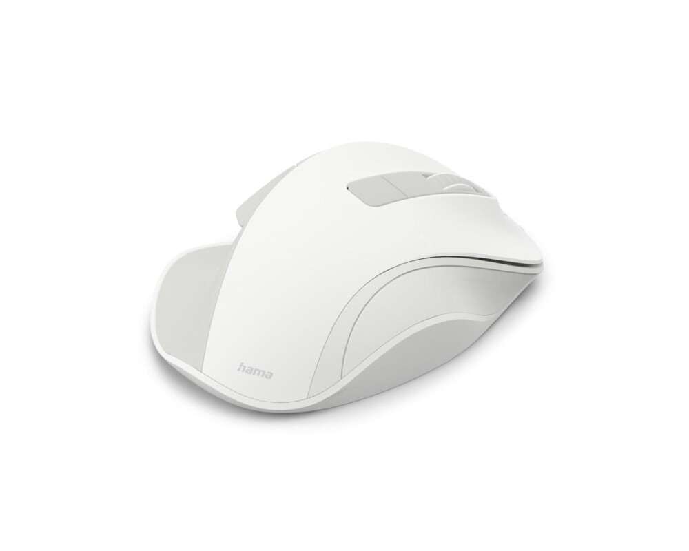 Мишка HAMA Безжична оптична мишка WM-500 Recharge, бяла, 6 бут.,800/1200/1600 dpi, безшумна 4