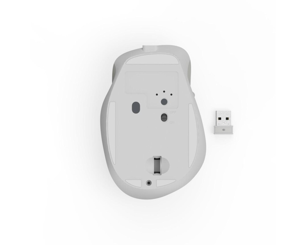 Мишка HAMA Безжична оптична мишка WM-500 Recharge, бяла, 6 бут.,800/1200/1600 dpi, безшумна 8