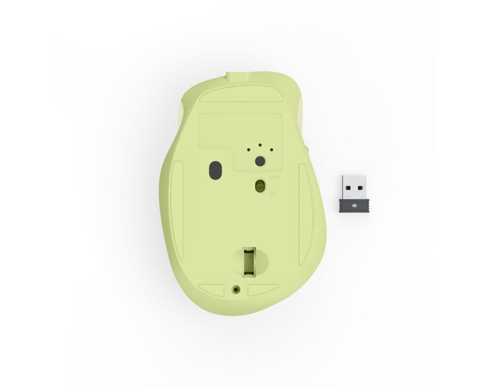 Мишка HAMA Безжична оптична мишка WM-500 Recharge, зелена, 6 бут.,800/1200/1600 dpi, безшумна 8